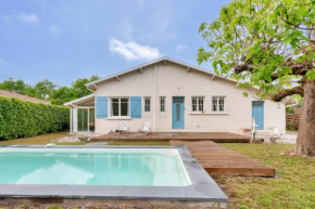 Oasis à Audenge Swimming pool & Garden